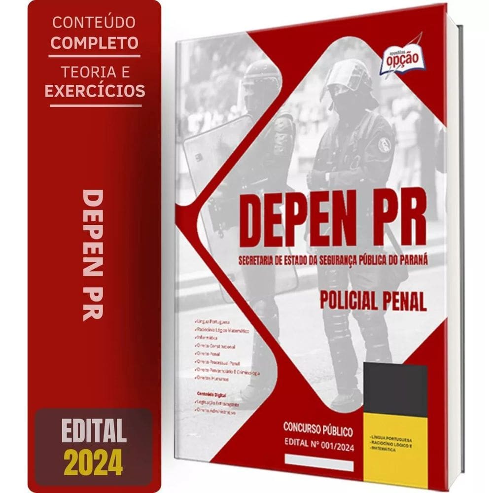 Apostila Depen Pr 2024 - Policial Penal