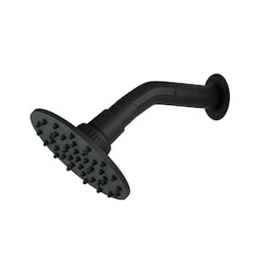Chuveiro Articulado Redondo Luxo Preto