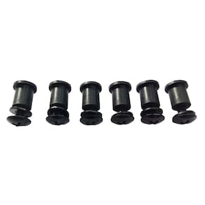 Parafusos Com Buchas Bolha Honda Cbr600 Philips Preto Kit 6