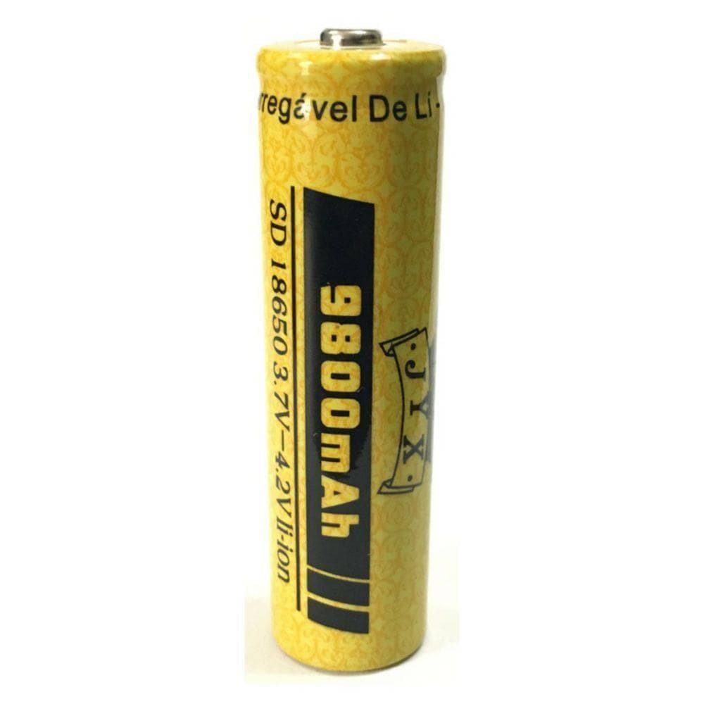 Bateria Recarregável Jyx 18650 3,7V - 4,2V 9800 Mah Unitária