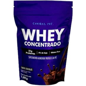 Whey Protein Concentrado Gods Whey 1,8Kg Canibal Chocolate