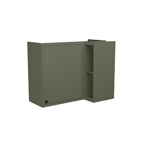 Armário Aéreo de Canto Cozinha Sevilha Verde