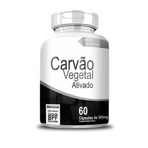 Carvão Vegetal 500 Mg 60 Cápsulas - Suporte Digestivo