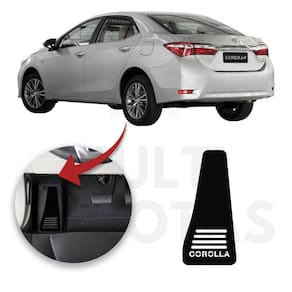 Descanso De Pé Toyota Corolla 15 A 19 Aço Escovado Preto