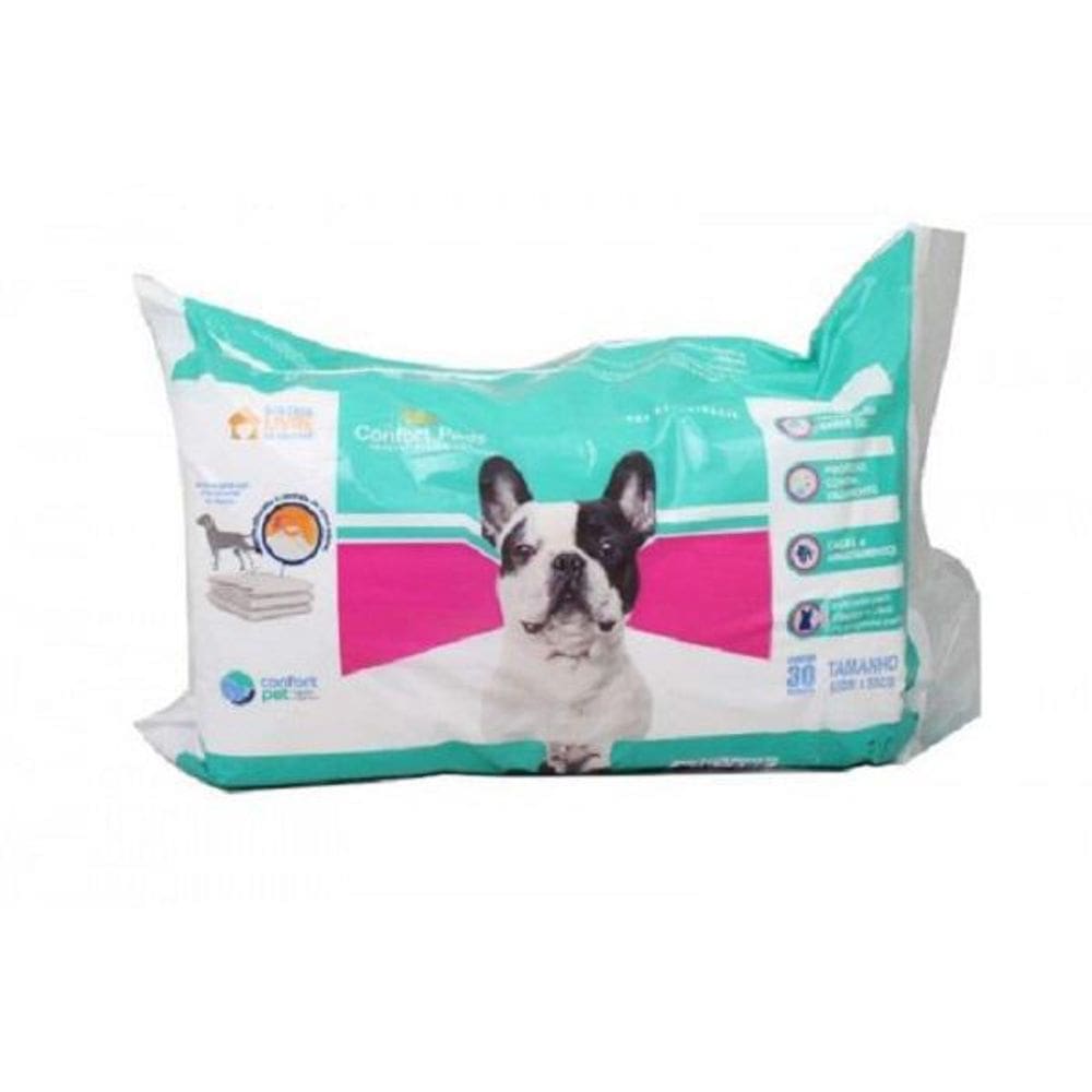Tapete Higiênico Confort Pads 55Cmx60Cm 30 Unidades