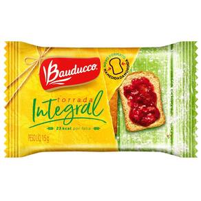 Torrada Integral Em Sache Bauducco Individual 15G 126 Sachês
