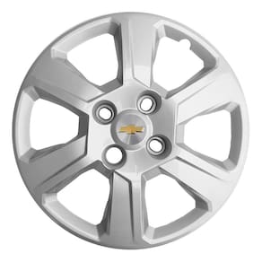 Kit 4X Calota Gm Montana Aro 14 Emblema 370Cb
