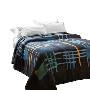 Cobertor Kyor Plus Helsinki 180 cm X 220 cm Preto