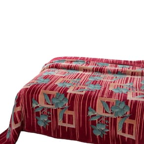 Cobertor Dyuri Plus com Cinta Zambeze 180 cm X 220 cm Vinho