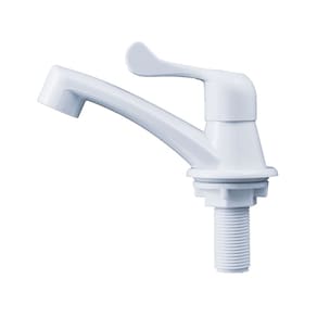 Torneira Lavatório Abs Branca de 1/4 de Volta Branco