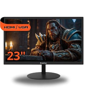Monitor Brazil Pc 23`` LED, Full HD, Widescreen, HDMI/VGA, 60hz, 23w-75kfhd