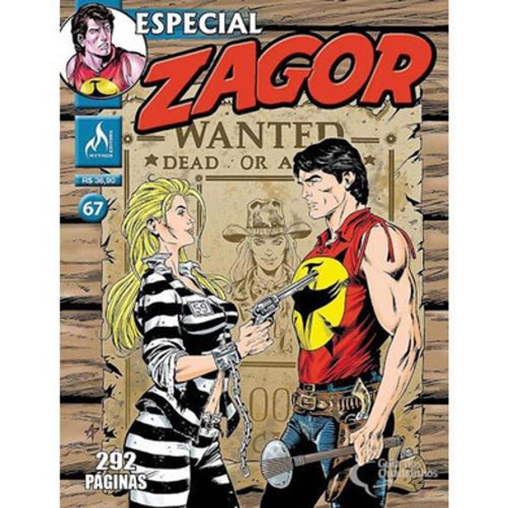 Livro Zagor Especial 67 - A Volta De Blondie