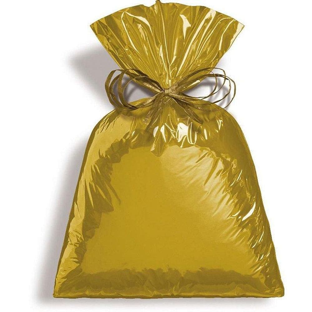 Saco Metalizado 30X45Cm Dourado 30X44Cm Pct Com 50