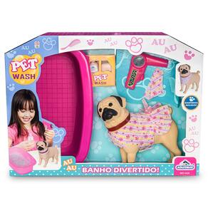Cachorrinho Pet Wash c/ Acessórios Banho - Adijomar