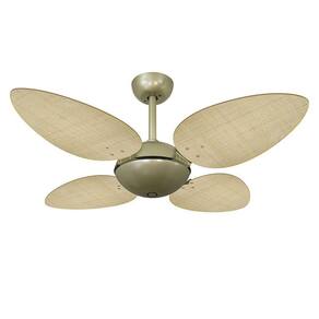 Ventilador De Teto Volare Gold Office 4 Pás Natural 110V