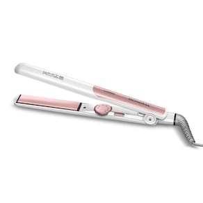 Prancha Alisadora Mondial P-50 com Tourmaline Íon 45W Branco/Rose Gold Bivolt