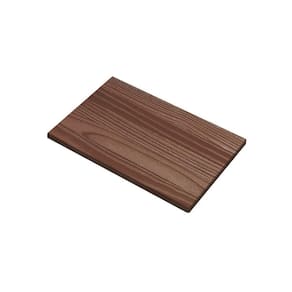 Painel Tramontina Modulare Em Madeira Pinus Com Acabamento Tabaco 800x300x18 Mm