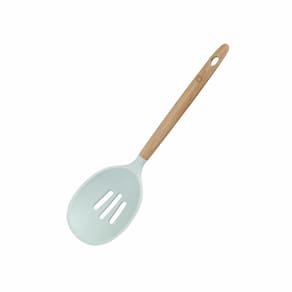 Escumadeira Em Madeira Com Silicone 33cm Water Blue Oxford