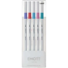 Caneta Uni-Ball Mitsubishi Emott N.5 Candy Pop Colors Com 5