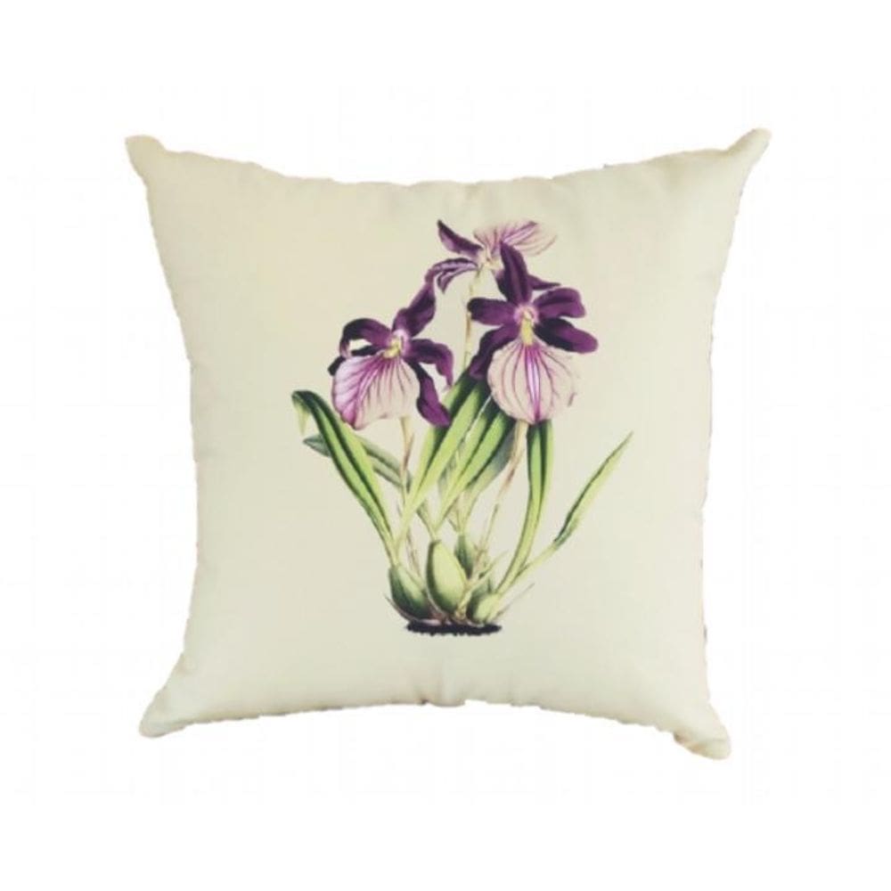 Capa De Almofada 45X45 Orquidea Roxa