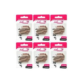 Unhas Postiças Fhaces Nail Encanto Colors Nude Com 28Un- 6Un