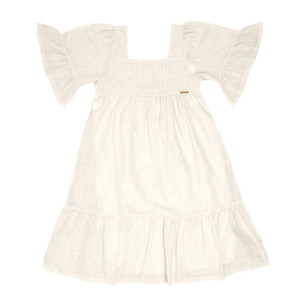 Vestido -  Off White  - 49317-1271
