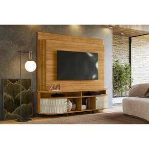 Painel Daytona para TV até 65 polegadas - Cumaru / Opala - Madetec