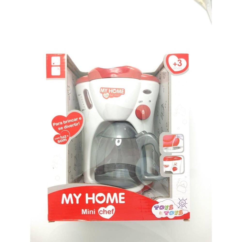 Cafeteira Infantil Luz E Som My Home Toy