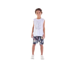 Shorts -  Sublimado Folhagem  - 48460-1234
