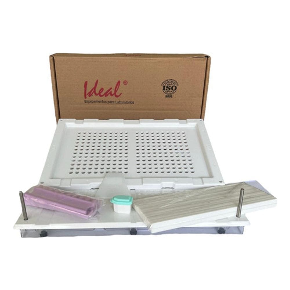 Encapsuladora Manual Complet Base 240 Capsulas N00 Ideal Lab