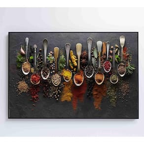 Quadro Tempero E Especiarias Medidas 120x80 Cm Impressão Tecido Canvas