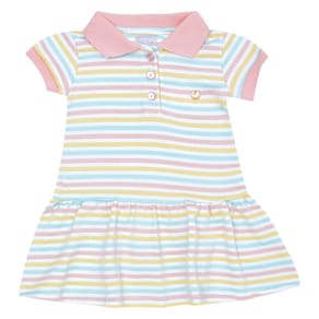 Vestido -  Listrado Amarelo  - 48613-53