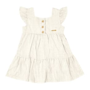 Vestido -  Off White  - 49113-1271