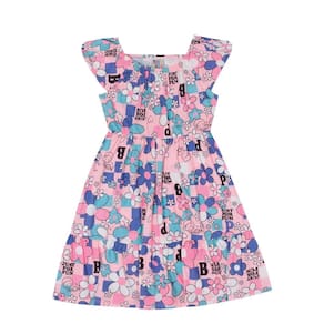 Vestido - Sublimado Rosa Lumi - 47818-1184