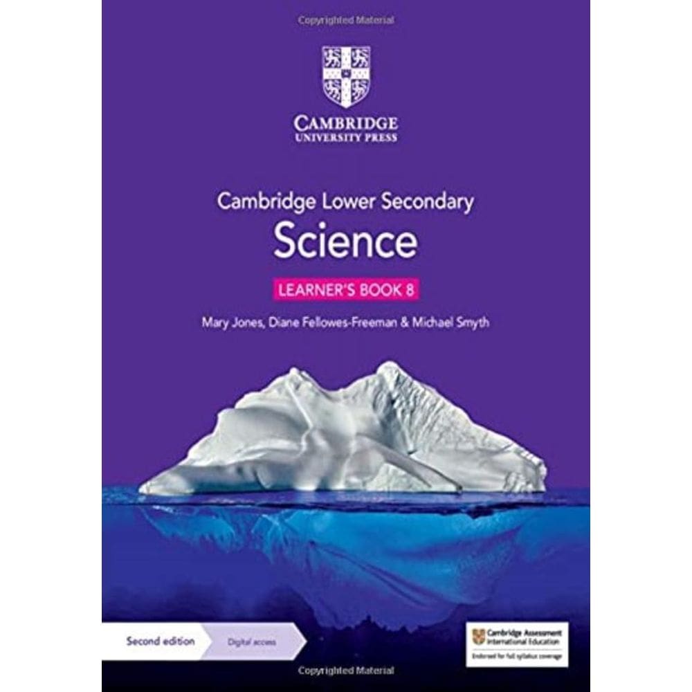 Cambridge Lower Secondary Science Learners Book 8 With Digital Access - 2Nd Ed
