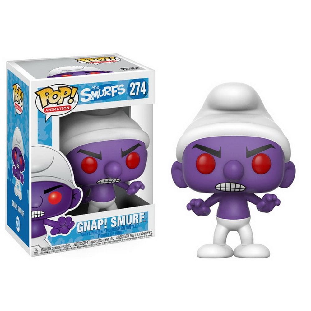 Boneco Smurfs Gnap Smurf Funko Pop