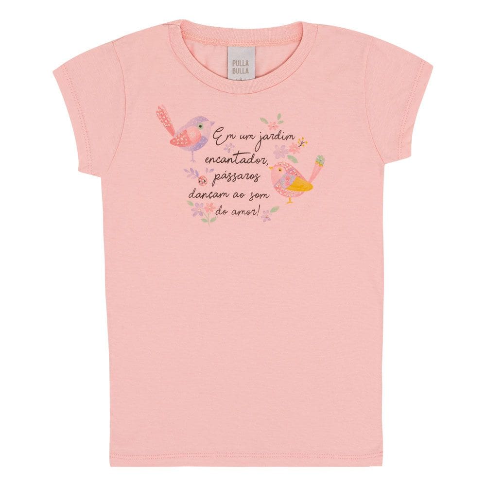 Blusa Infantil Menina - Rose - 50702-11