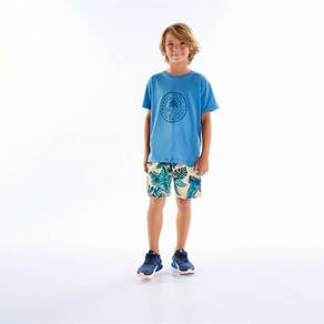 Camiseta Infantil Menino - Azul Cobalto - 50757-1316