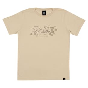 Camiseta Juvenil Menino - Areia - 50858-1225