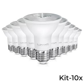 Kit 10 Lâmpada Par20 Led 7w 6500k Soquete E27 Bivolt