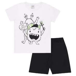 Pijama  -  Branco  - 200252-3