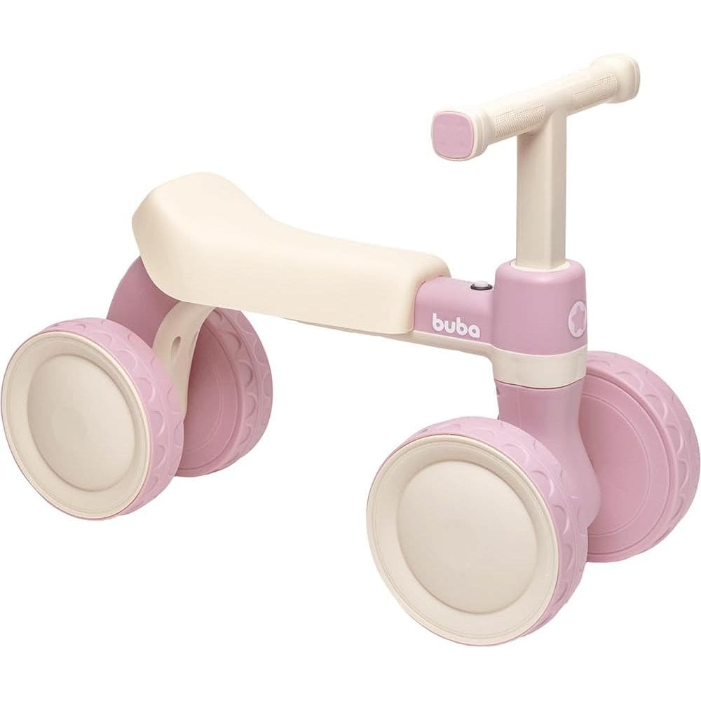 Bicicleta De Equilibrio Com Som Rosa Buba