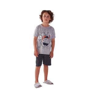 Pijama  -  Mescla Cinza  - 200252-567
