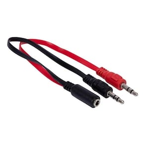 Cabo Adaptador 2 P2 Macho Para 1 P2 Femea Le-1007