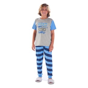 Pijama  -  Mescla Cinza  - 200465-567