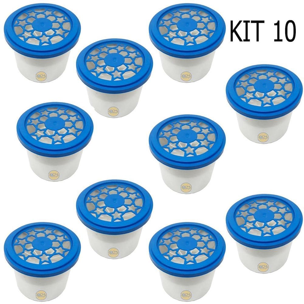 Kit 20 Pote Anti Mofo Azul