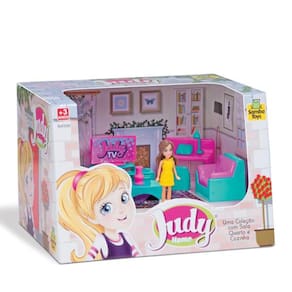 Sala de boneca Casinha de boneca Judy Home +03