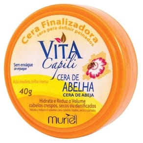 Cera Finalizadora Vita Capili Muriel Com Cera De Abelha 40Gr