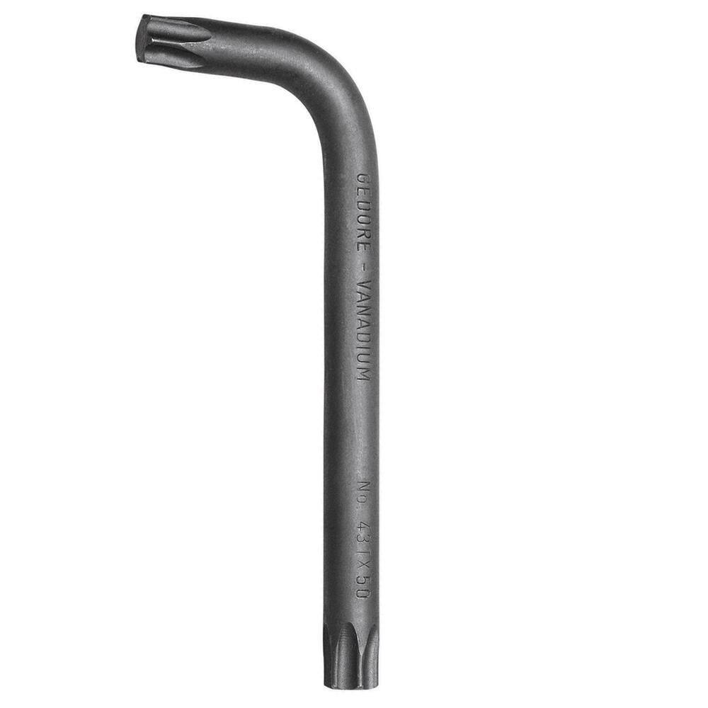 Chave Torx Hexalobular Curta Tipo L T9 - Gedore 024603