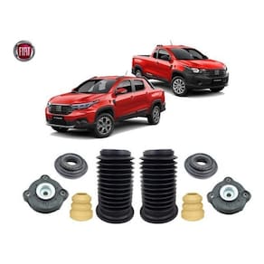 2 Kit Suspensão Dianteira Fiat Strada Working 2020 2021 Novo
